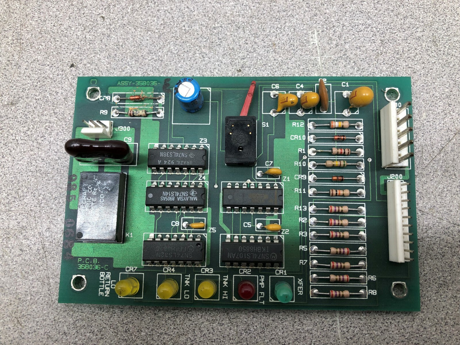 USED VIDEO JET PCB PRINTED CIRICUIT BOARD 358035-E USED VIDEO JET PCB PRINTED CIRICUIT BOARD 358035-E