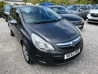 2013 Vauxhall Corsa 1.2 Exclusiv 5dr [AC] HATCHBACK Petrol Manual