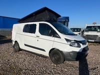 2017 FORD TRANSIT CUSTOM CAMPER VAN SALVAGE DAMAGED REPAIR LOGBOOK EURO 6 CAT S