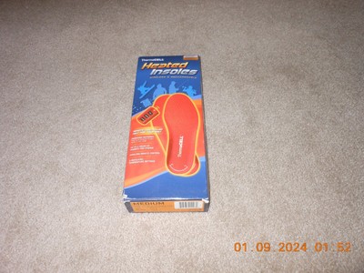 ThermaCell Rechargeable Heated Insoles Size Medium