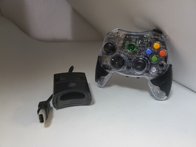 NEW Pelican 07X -XB Spirit Wireless Clear B Controller for Original XBOX #39H