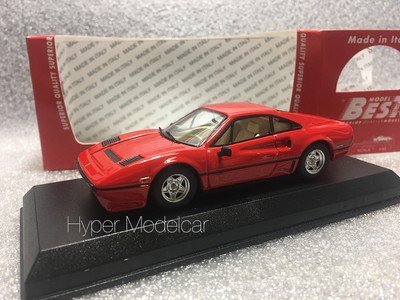 BEST MODEL 1/43 Ferrari 208 GTB Turbo 1982 Red Art. 9325/2