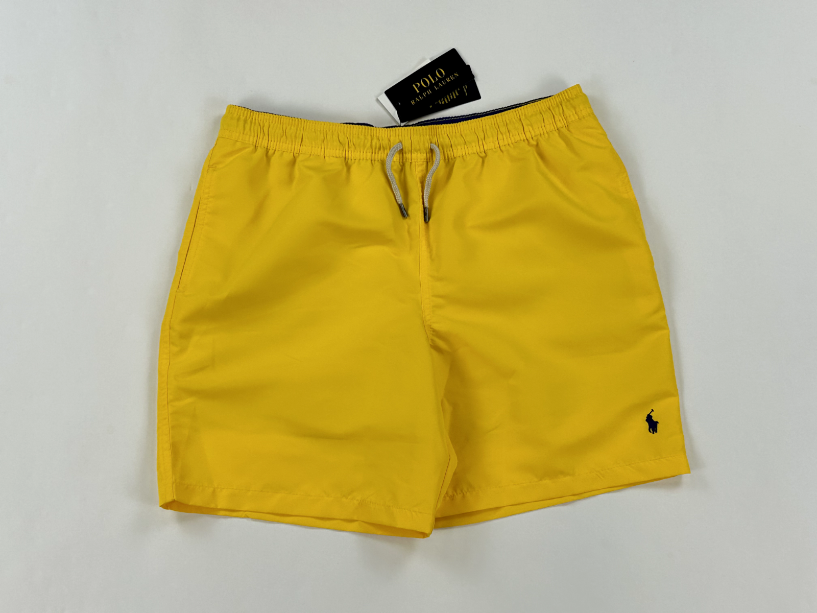 Купальник для мальчиков Polo Ralph Lauren - Желтый с синим - Размер: XL (18-20)