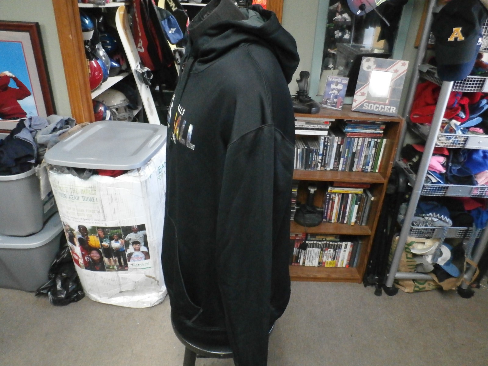Great Falls Voyagers Baseball Nike Therma-Fit hoodie size 3XL polyester #28647