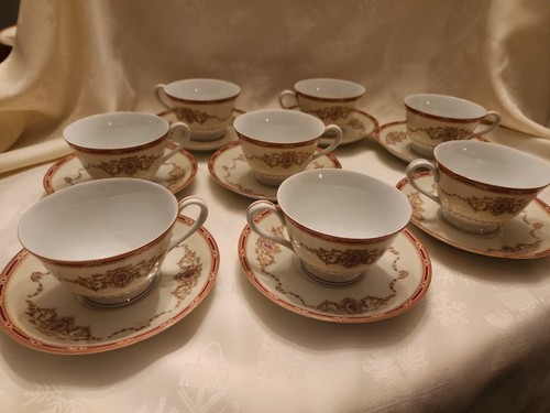 NORITAKE China Nippon Toki Kaisha Cup & Saucer - Set of Two