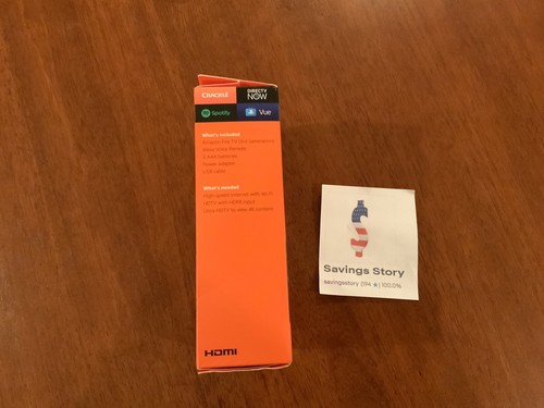 Amazon Fire TV (3rd Generation) 4K Streaming Media Player and Alexa Voice Remote