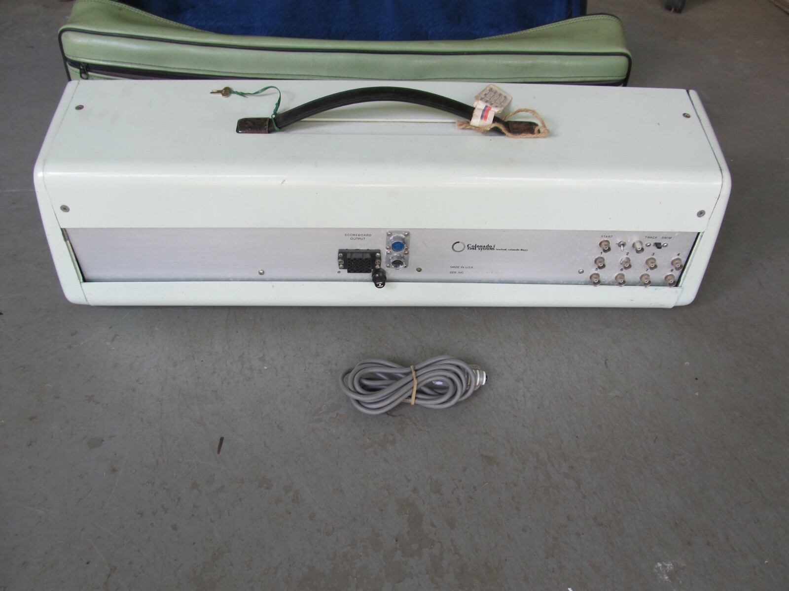 Colorado Time Systems System Timer Score Board Controller Swimming Track 8000A