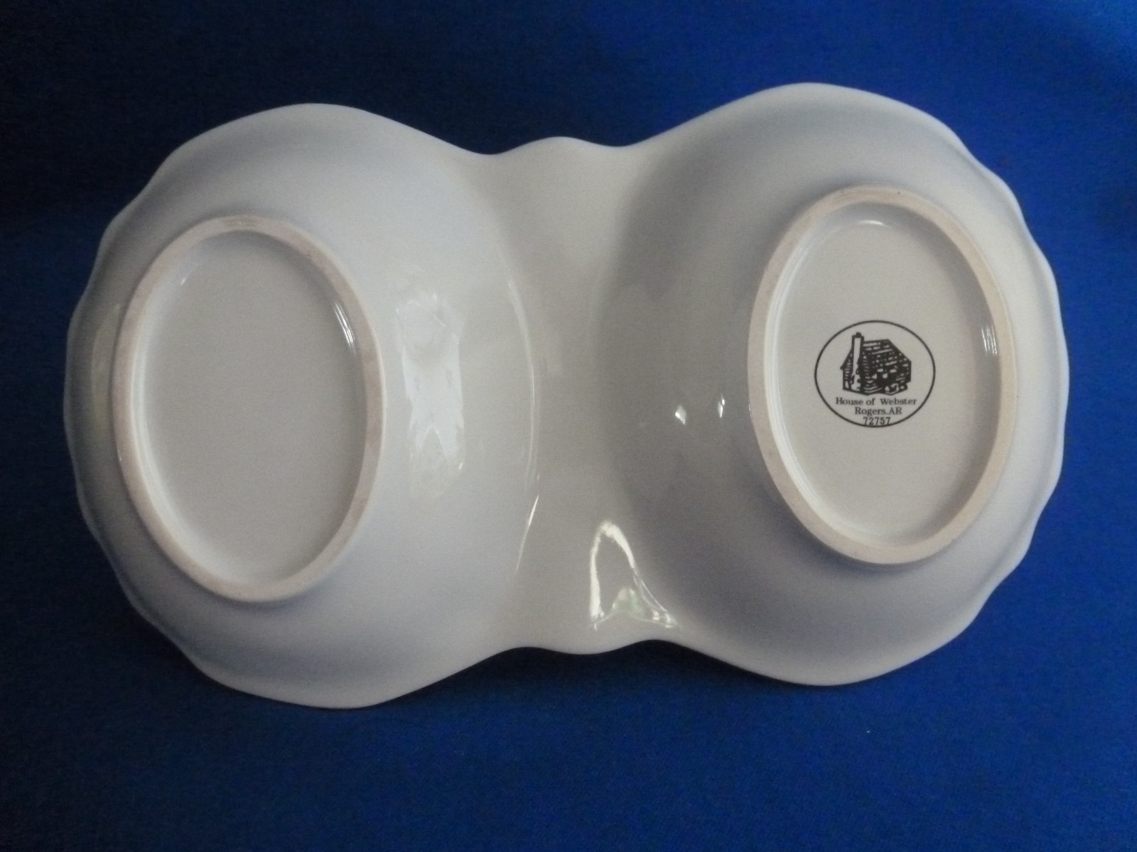 Vintage House Of Webster Briar Rose Pattern Baverian Server Candy Or Relish