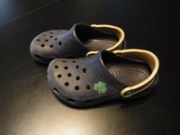 notre dame crocs