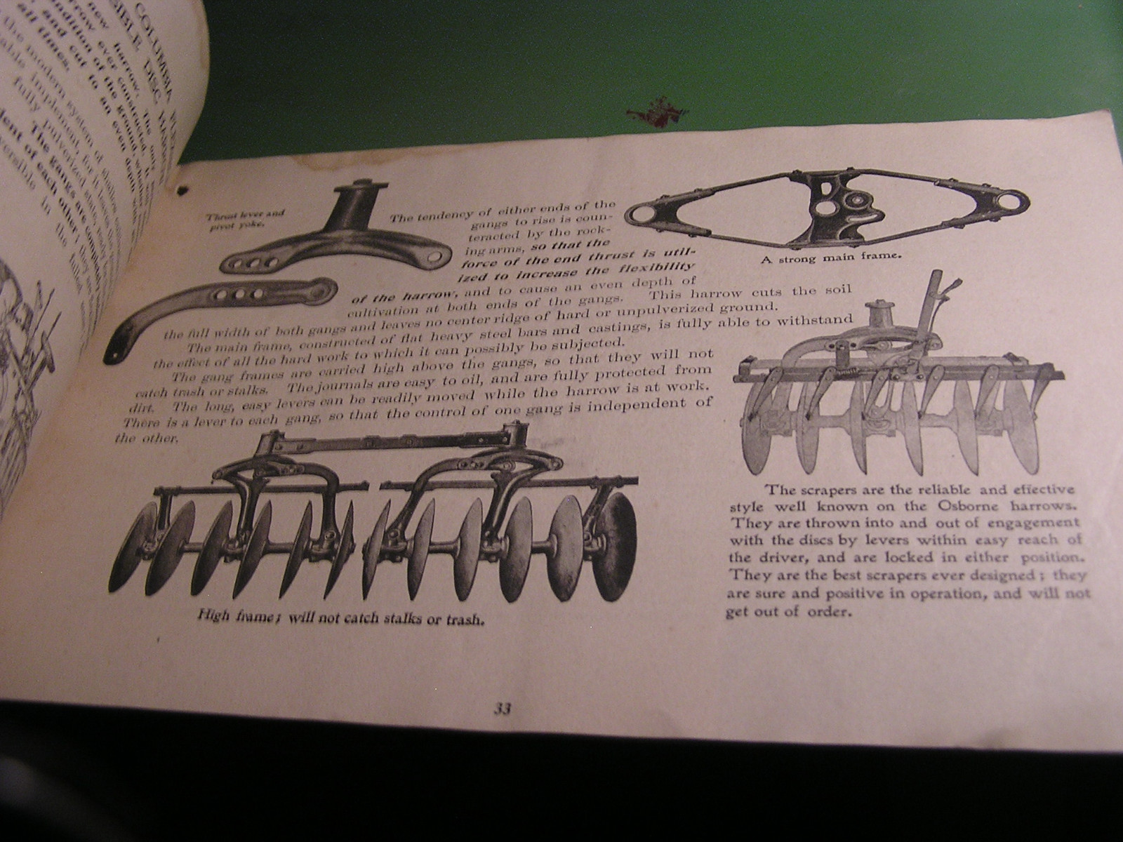 Cookbook Antique Catalog Sharon Conn D.M.Osborne James Wilbur 1895 Horse Drawn