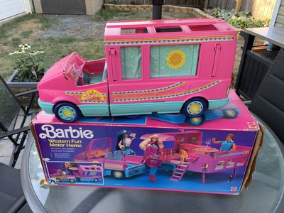 barbie western fun motorhome