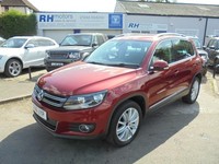 VOLKSWAGEN TIGUAN 2.0LTR TDI MATCH EDITION BLUE MOTION 4 MOTION 2016 16reg FSH
