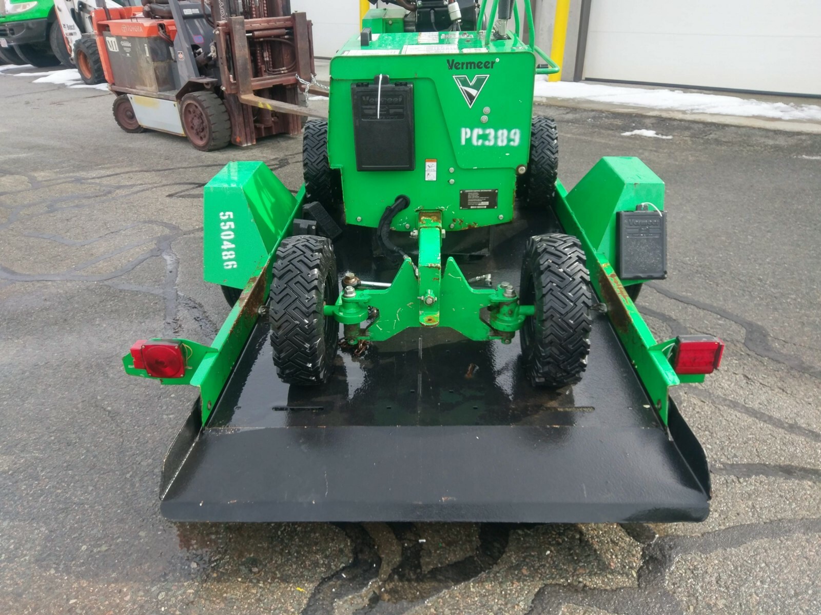 2013 VERMEER SC252 STUMP GRINDER w/TRAILER