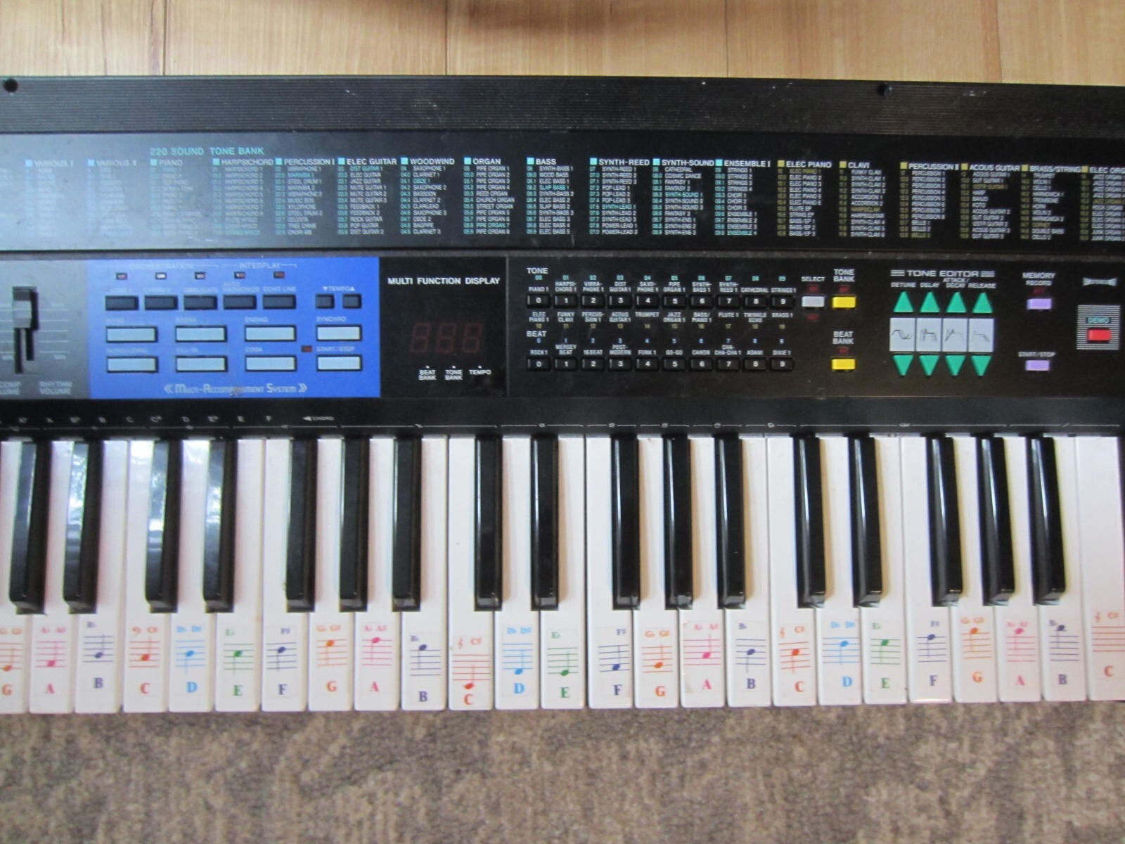 CASIO CT 470 RECORDABLE TONEBANK 49 KEY PIANO