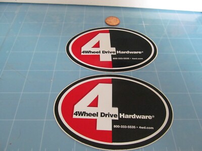 X2 4WHEEL DRIVE HARDWARE Sticker / Decal RACING ORIGINAL OLD STOCK