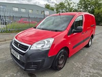 2018 18 PEUGEOT PARTNER S Puretech 110 S Red Damaged Salvage