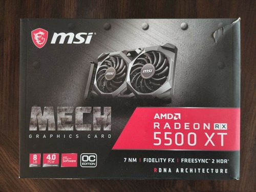 その他 Radeon RX 5500 XT MECH 8G OC MSI Radeon RX 5500 XT MECH 8G OC