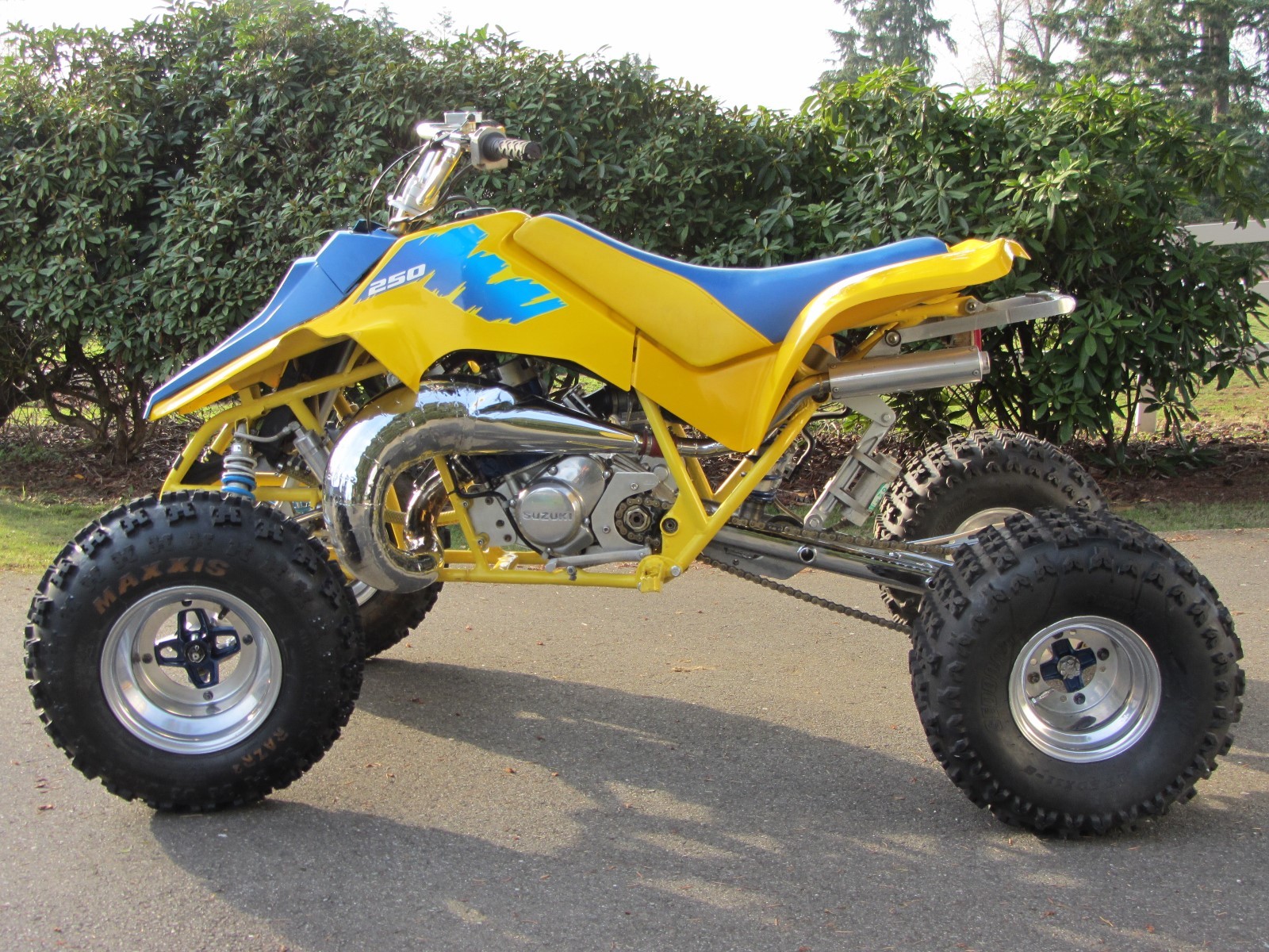 SUZUKI 540 Dr Q HYBRID QUADZILLA LT 250R FRAME/LT 500R MOTOR- 450r, Walsh- NICE!