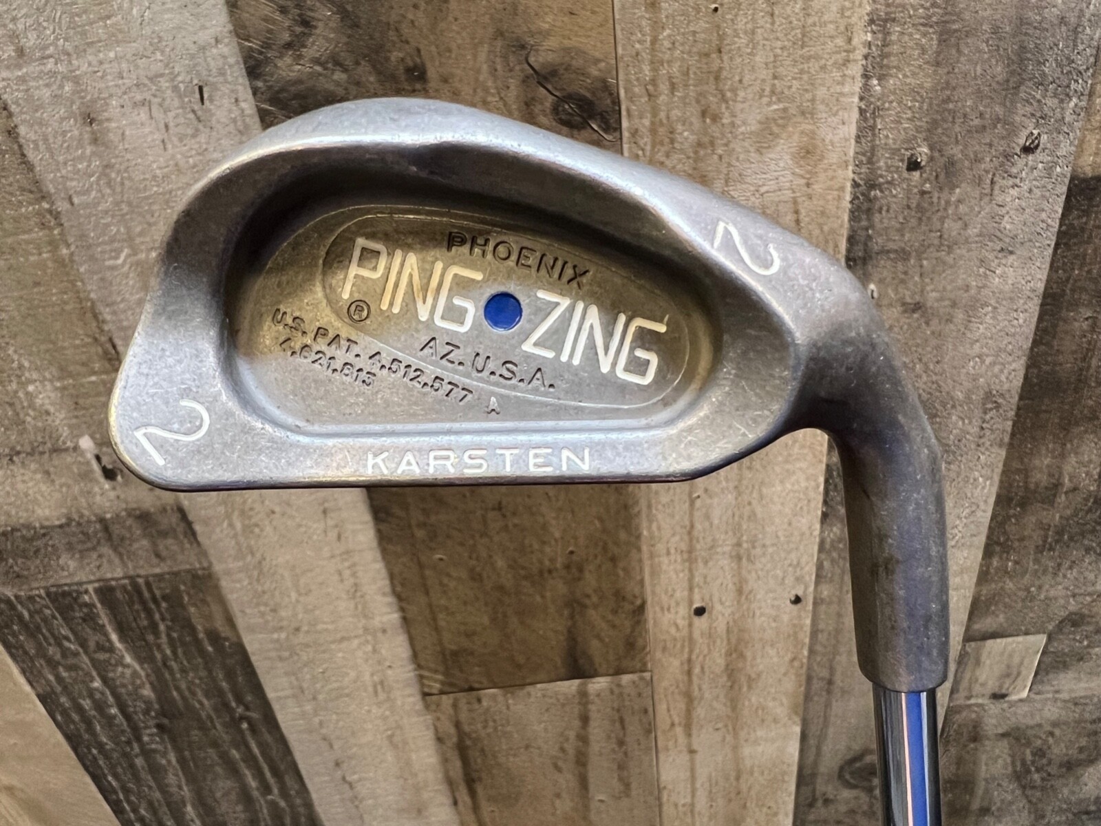 PING ZING KT-M 7本 Mens Ping Zing SW Sand Wedge 52 Degree Red Dot KT-M Steel