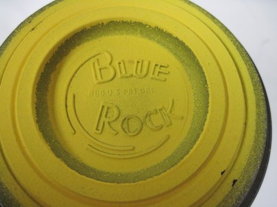 11 yellow Blue Rock Remington Clay Pigeons Trap Skeet Shooting