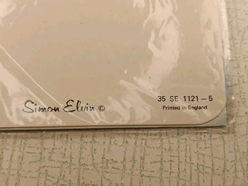 Vintage Teddy Beddy Bear Postcard "Happy Birthday BROTHER" Simon Elvin, 1983