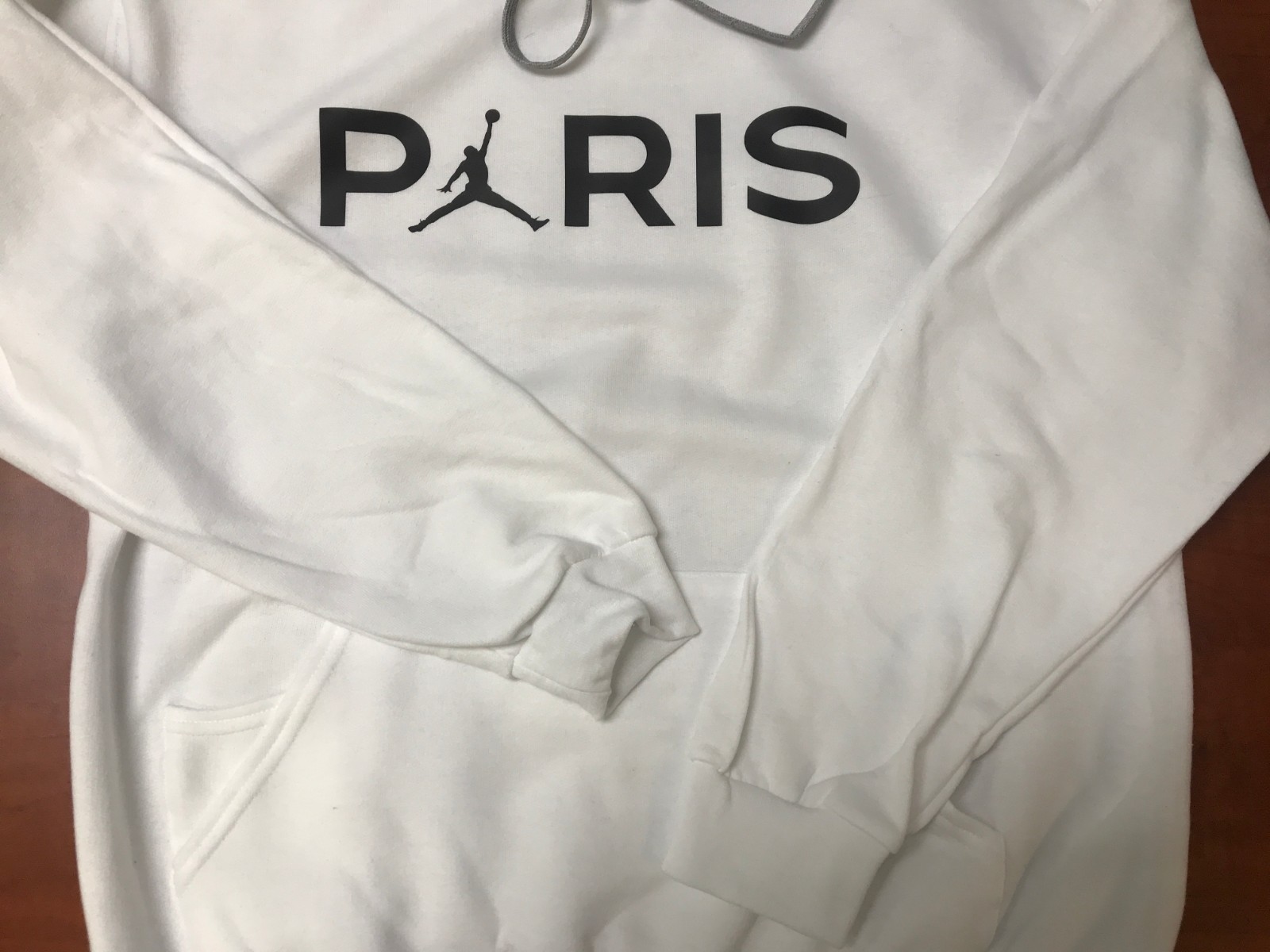 JORDAN JUMPMAN PARIS SAINT GERMAIN PSG Pullover Hoodie Sweatshirt White SM-2XL