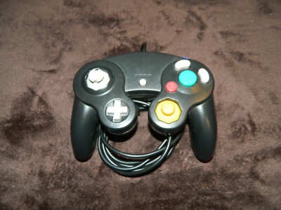 3rd Party Black Nintendo Gamecube Controller *READ DESCRIPTION*