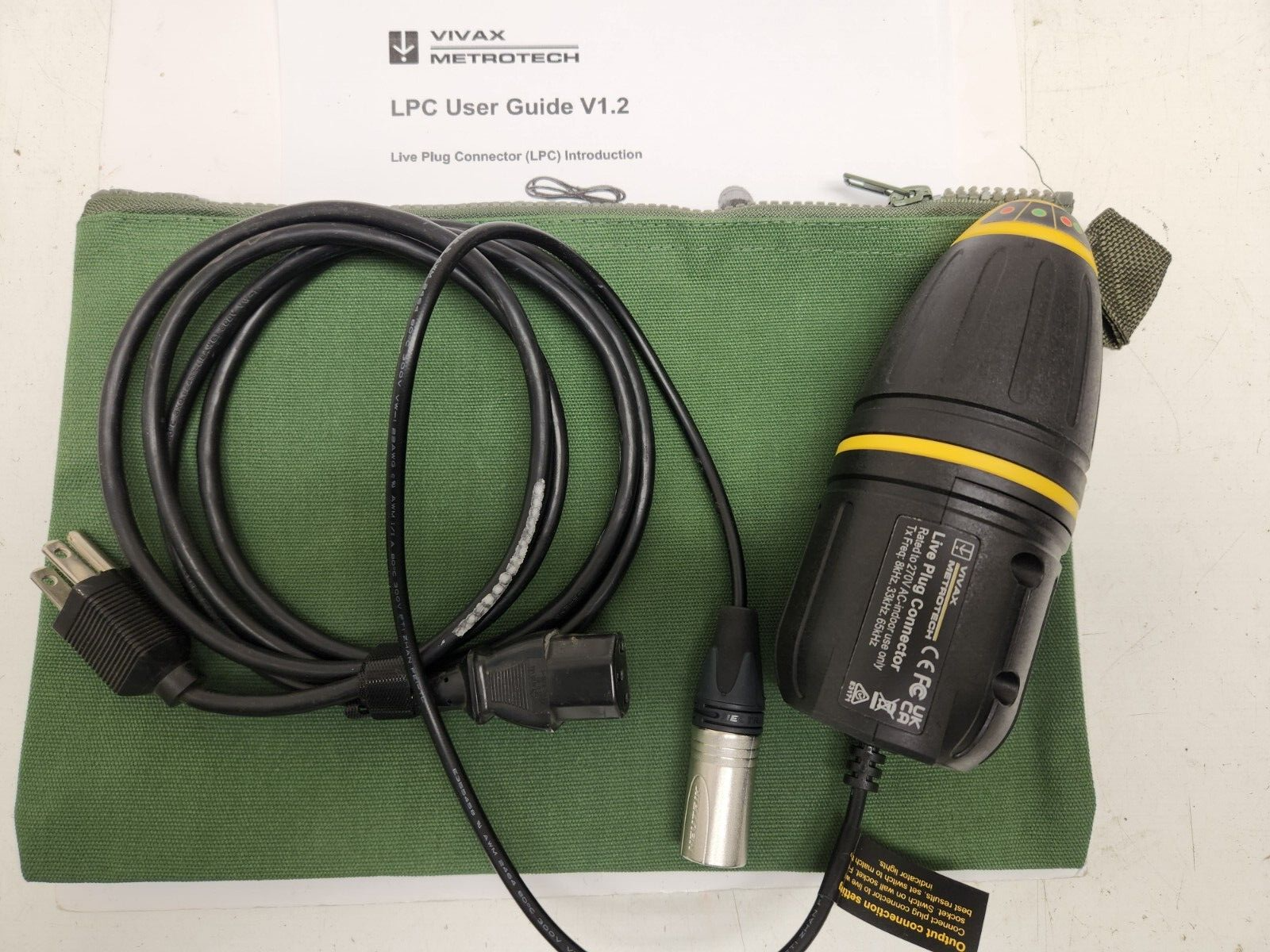 Vivax Metrotech  Transmitter Live Plug Connector Vloc 3