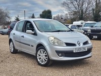2009 RENAULT CLIO 1.5 DCI DYNAMIQUE 5 DOOR 5 SPEED MANUAL SILVER