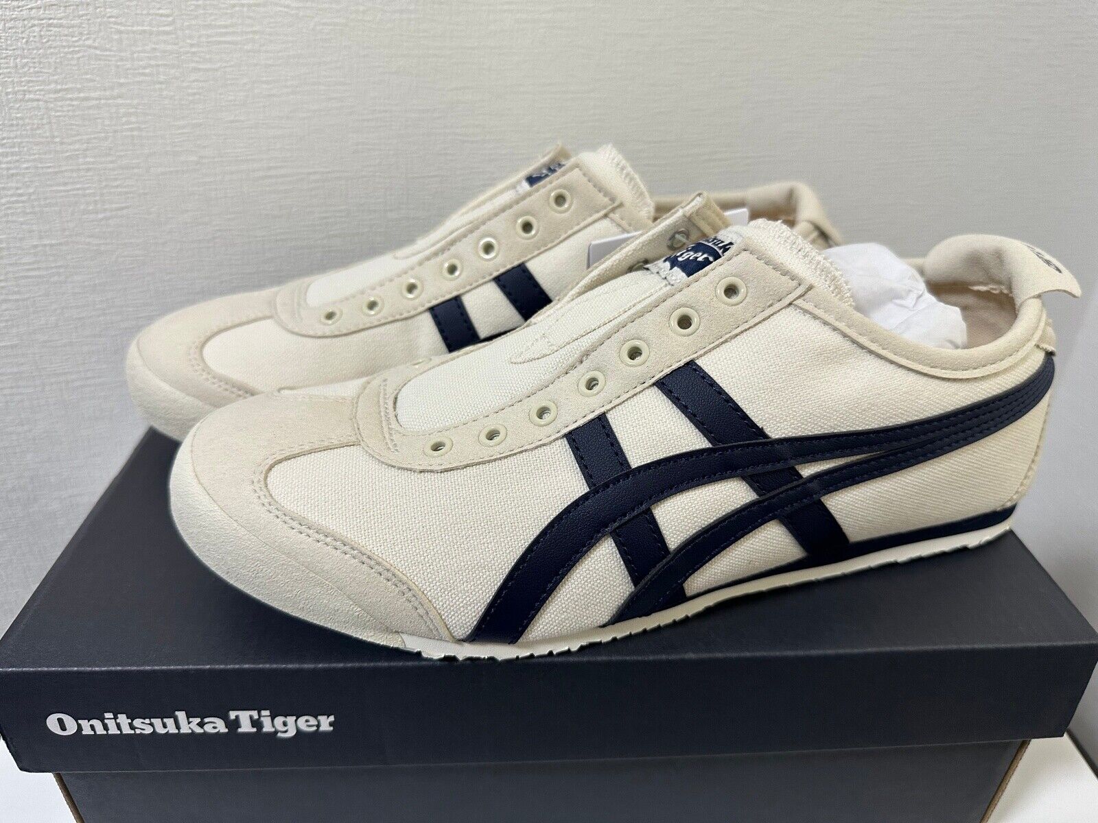 Onitsuka Tiger MEXICO 66 SLIP-ON 1183A360 205 Birch Midnight Unisex Shoes | eBay Onitsuka Tiger MEXICO 66 SLIP-ON 1183A360 205 Birch Midnight Unisex Shoes | eBay
