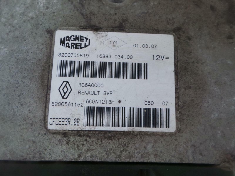 RENAULT MASTER TRANSMISSION ECU PART 8200735819, X70, 09/0406/10 eBay