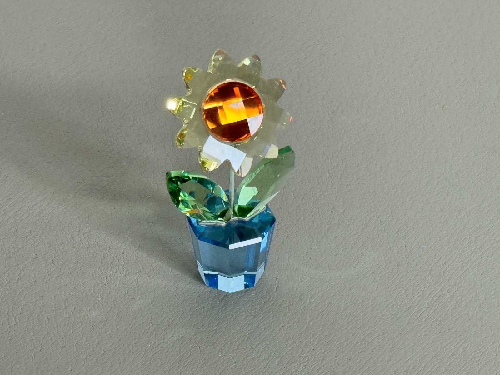 SWAROVSKI スワロフスキー　ヒマワリ　663148 スワロフスキー置物・アクセサリー専門店 ☆プラネタリウム