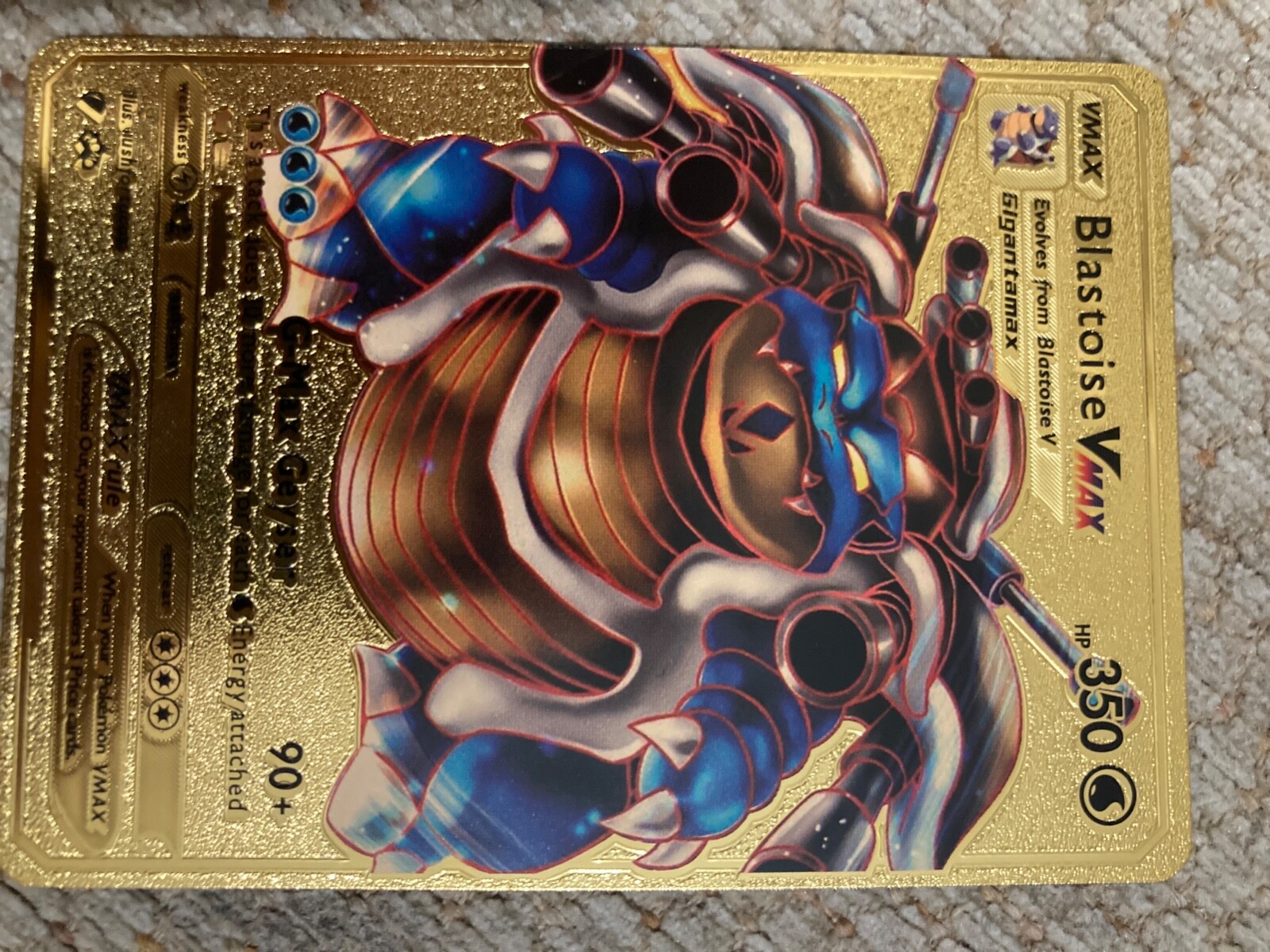 Blastoise 100 HP ポケモンカード Blastoise Ultra Rare Japanese HP100 No.009 Pokemon Card NEAR