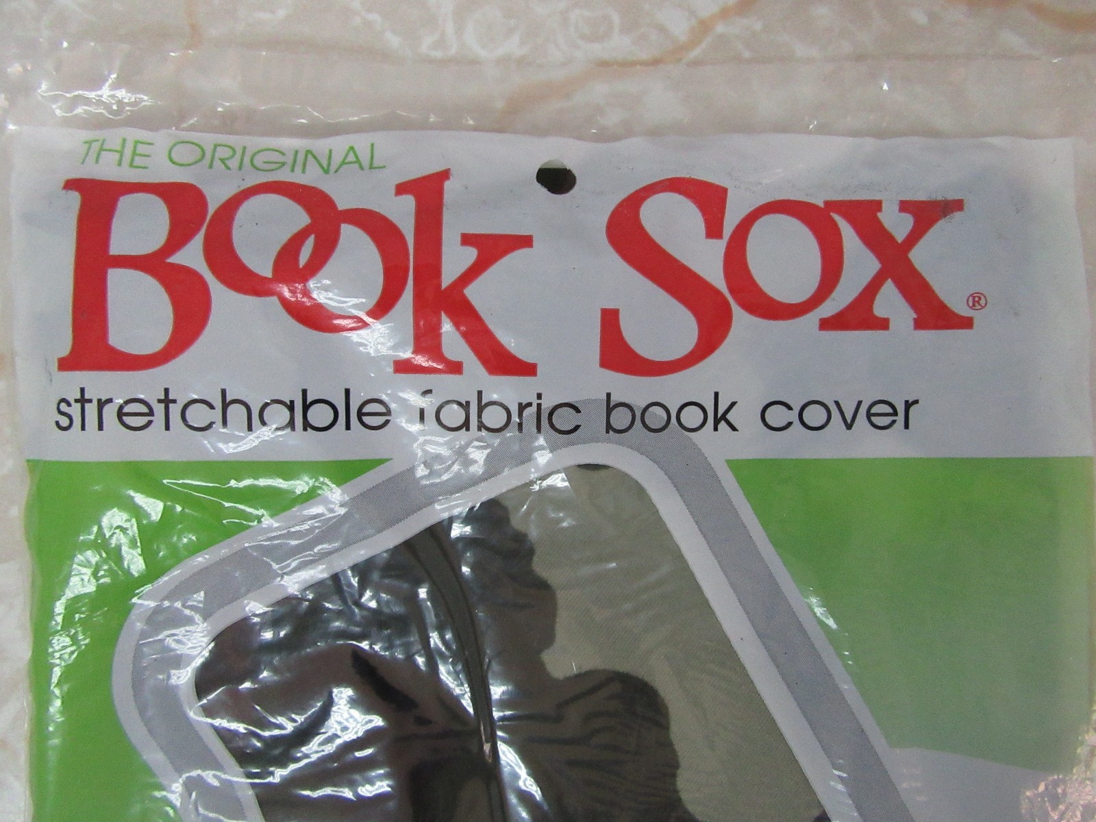 The Original Book Sox Stretchable Fabric Book Cover Jumbo Print Camo Sealed New