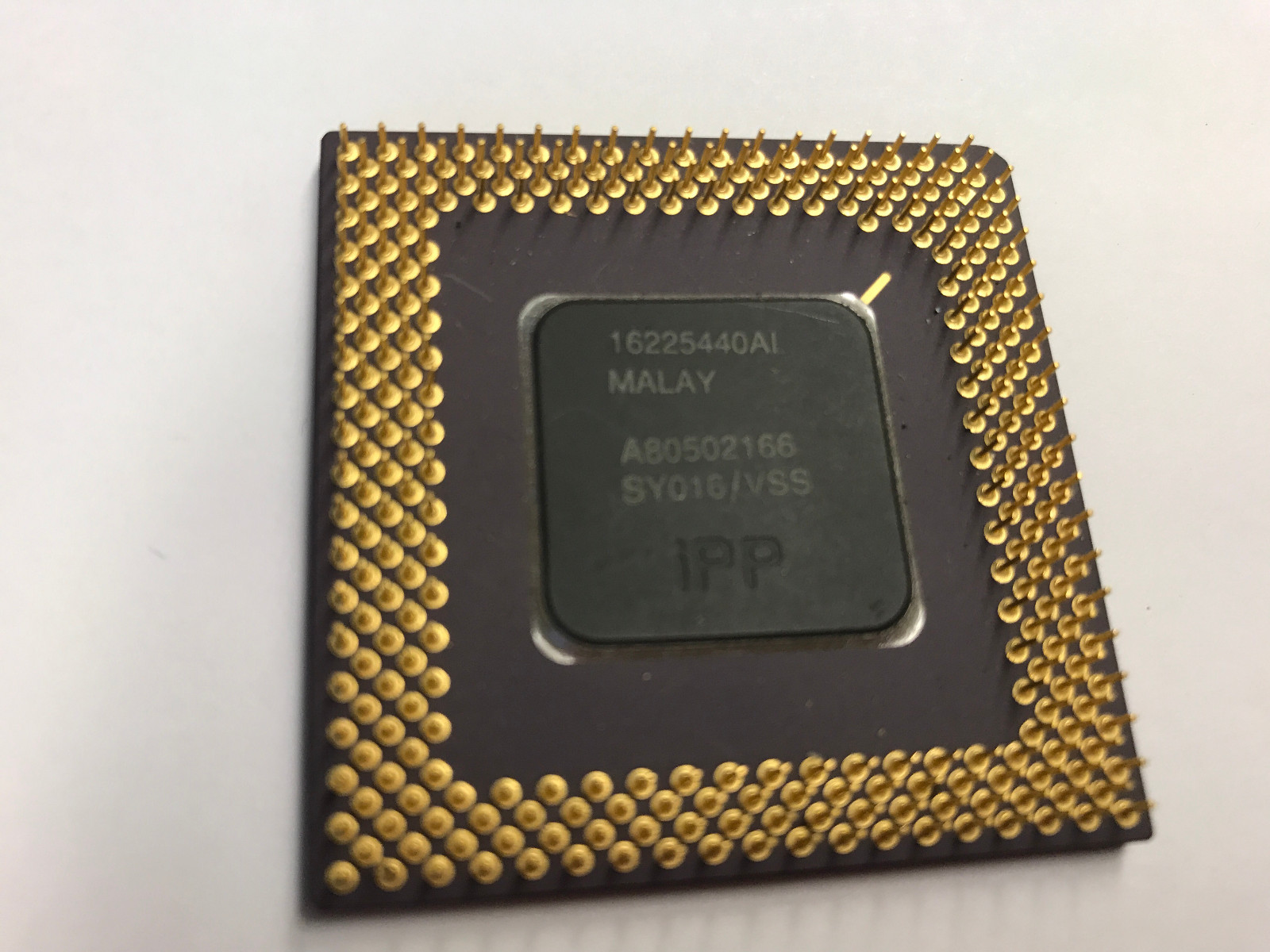 Intel Pentium A8050216 166MHz CPU Processor SY016 | eBay