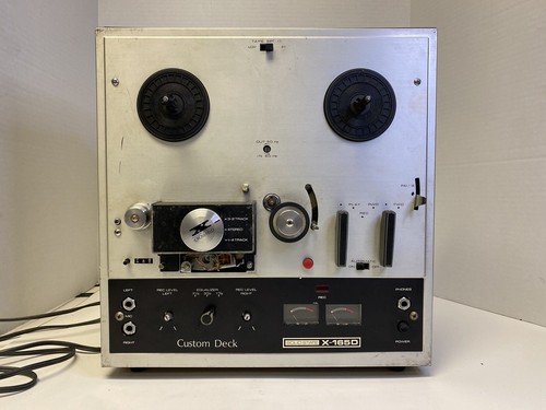 VINTAGE AKAI SOLID STATE X-165D REEL TO REEL AS IS NEEDS