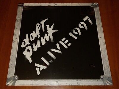 欧LP Daft Punk Alive 1997 0190296618116 ADA (6) /00260 DAFT PUNK ALIVE 1997 LP MIXED COMPILATION *RARE* WARNER 180g