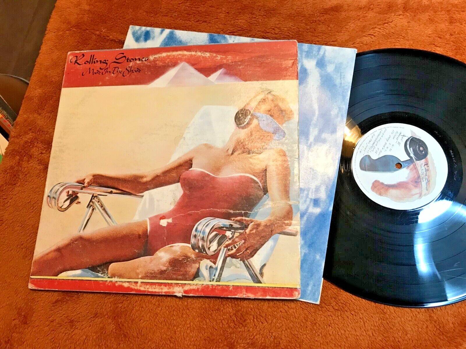 1975「メイド・イン・ザ・シェイド」ザ・ローリング・ストーンズ 見本(非売品) the rolling stones made in the shade lp 1975 original vinyl