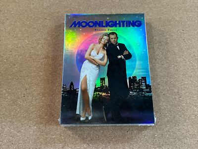 NEW & SEALED Moonlighting - Season 3 Three DVD Set Bruce Willis Cybill Shepherd