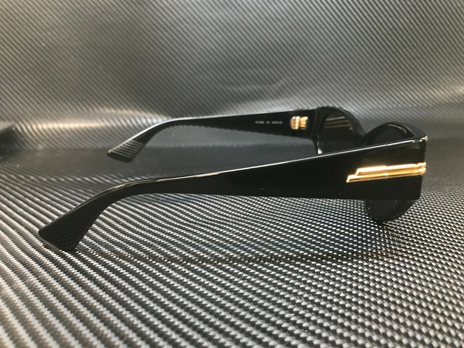 Pre-owned Bottega Veneta Bv1002s 001 Black Women's 55 Mm Sunglasses In Gray