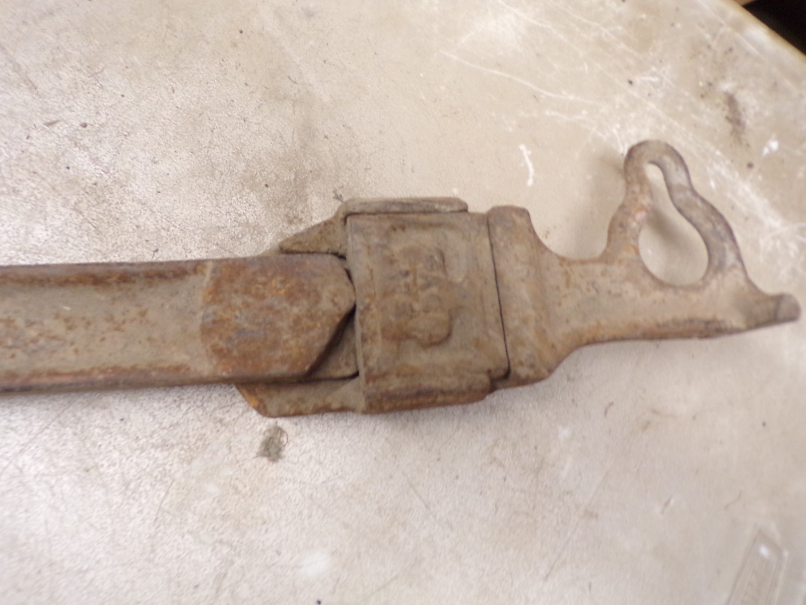 Old Iron Pace Barb Wire Fence Stretcher Tool from Kansas Farm
