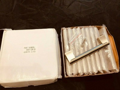 Lot 10 New Epco Architectural Collection 5'' Cabinet Pull (Satin Nickel) AS55-128