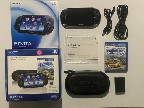 PlayStation Vita - yos。 SONY PlayStation PS Vita PCHJ10025 Blue Black Exc | eBay
