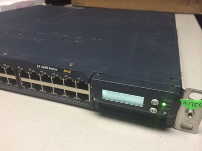 Juniper Networks EX4200-48T 8 POE 4-port SFP+ Single AC PSU Managed Switch