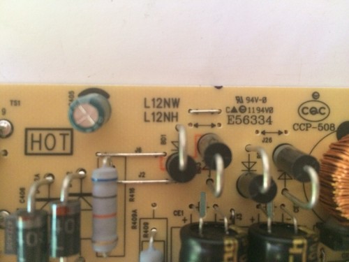 TCL 55S421 POWER SUPPLY BOARD 08-L12NLA2-PW200AA