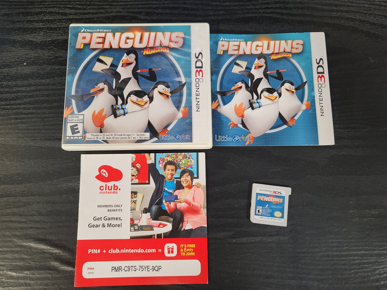 The Penguins of Madagascar for Nintendo 3DS Complete Near