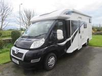 Bailey Approach Autograph 750 2014  Rear Bed with Large garage