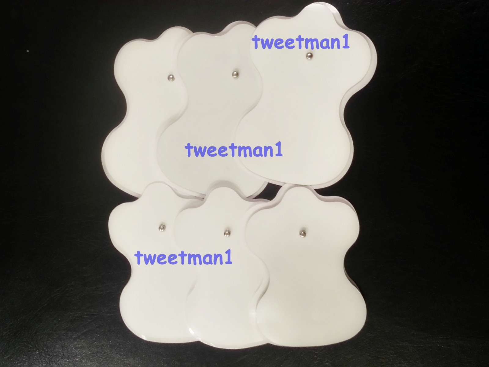 Electrode Pads (6) Replacement for Slimming massager / Digital...