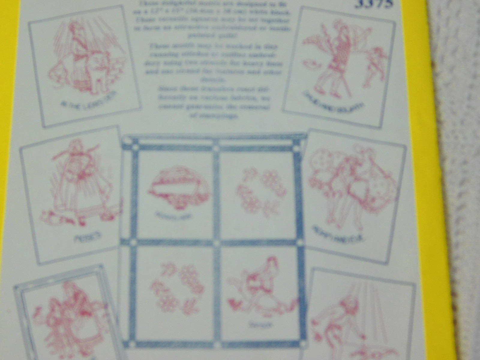 Hot Iron Transfers Aunt Marthas Old Testament Designs Quitlting Embroidery NEW