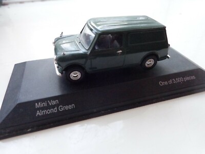 1/43 CORGI VANGUARDS VA01418 MINI VAN ALMOND GREEN DIECAST CAR